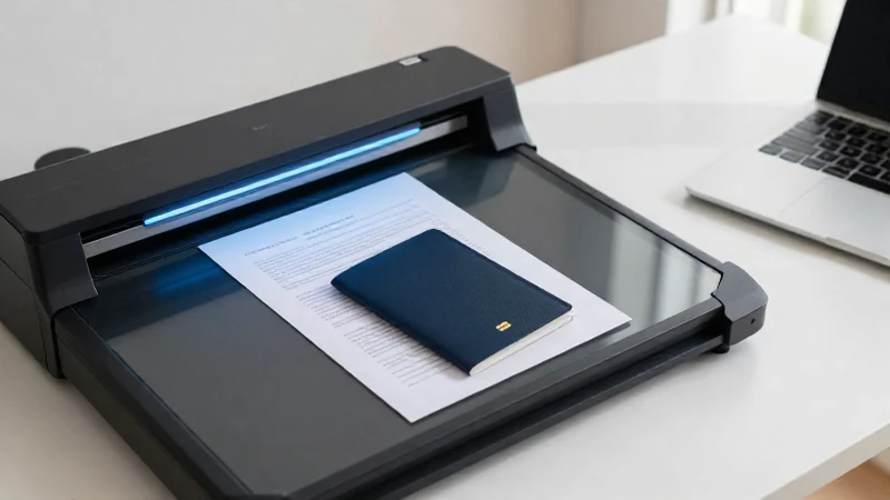 Foto de pasaporte digitalizado: guía técnica