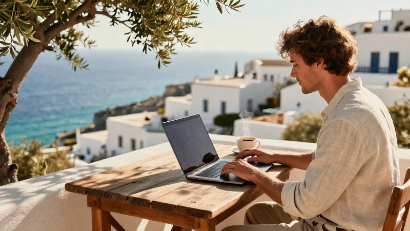 Nomada digital: trabajo remoto, libertad y futuro