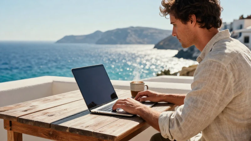 Nomada digital: trabajo remoto, libertad y futuro