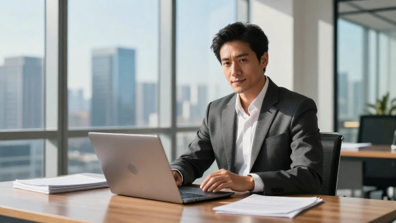Profesional buscando éxito en su CV internacional