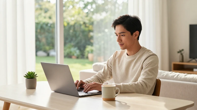 Nómada digital: Tranquilidad y productividad en casa