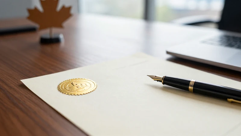 Traducción jurada Canadá: precios y requisitos